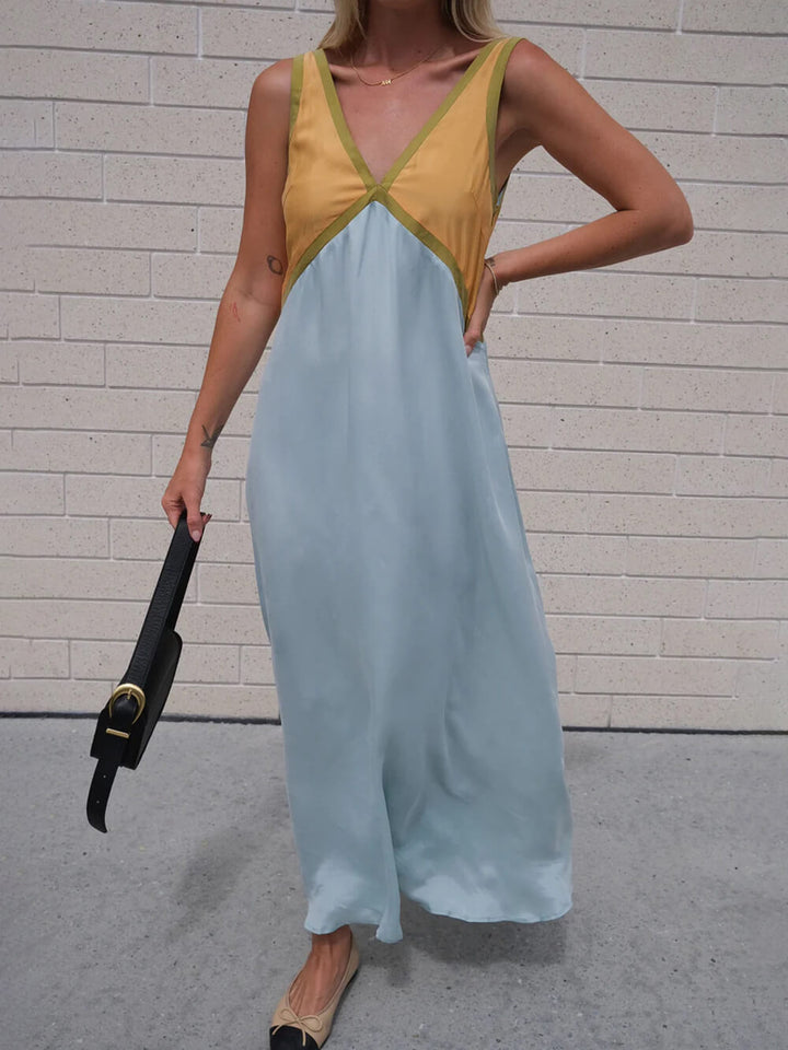 Isa™ - Kleid mit V-Ausschnitt