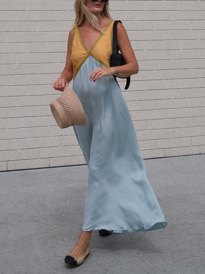 Isa™ - Kleid mit V-Ausschnitt