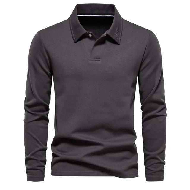 Sebastian™ - Langarm-Poloshirt