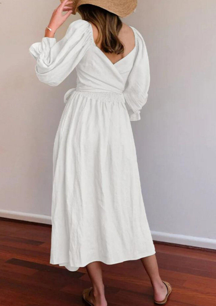 Madelyn™ | Kleid mit gerüschten Ärmeln