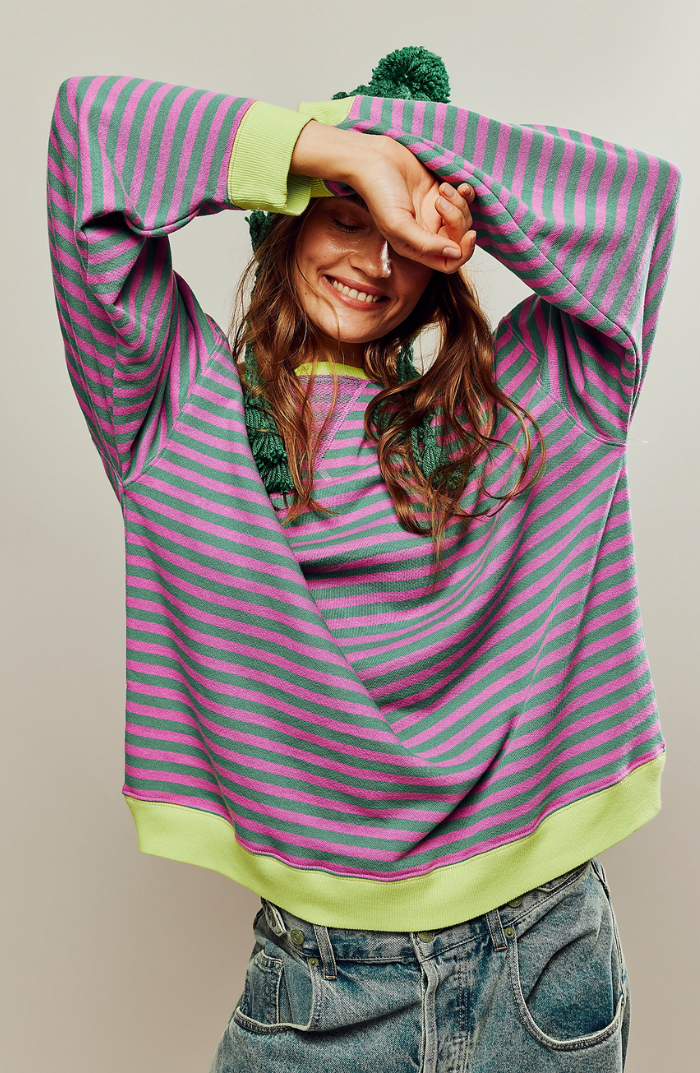 Theresa™ - Gestreifter Pullover