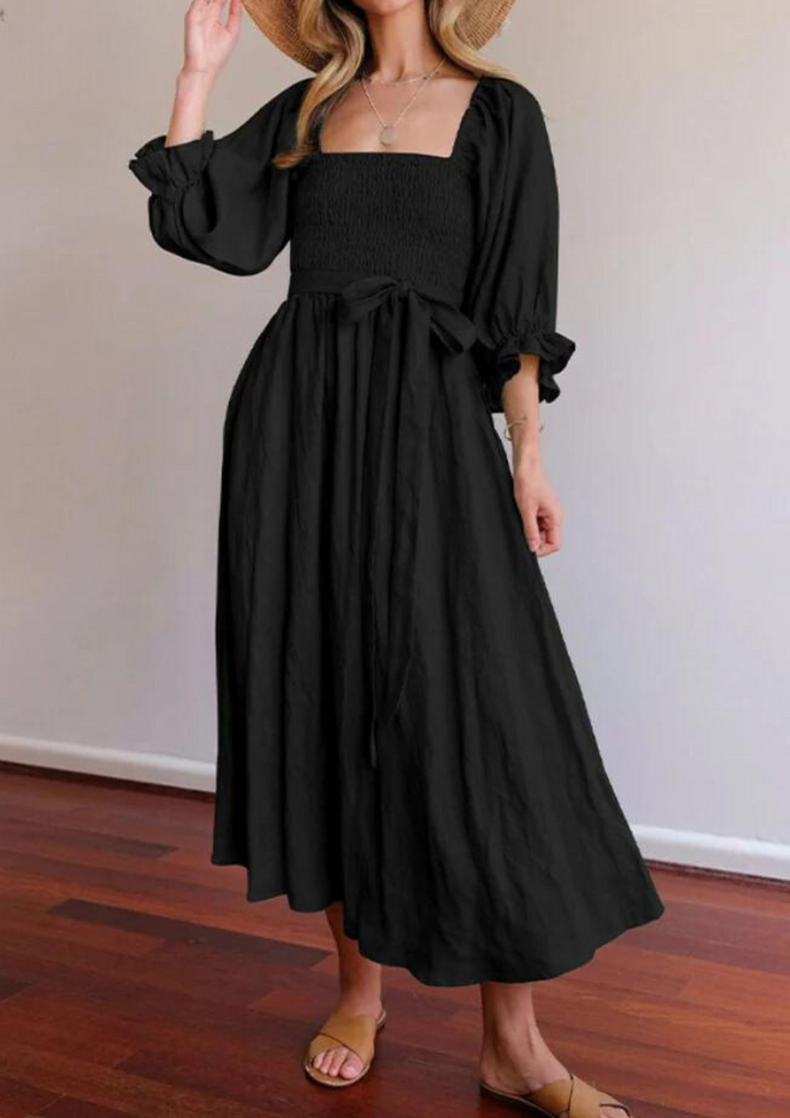 Madelyn™ | Kleid mit gerüschten Ärmeln