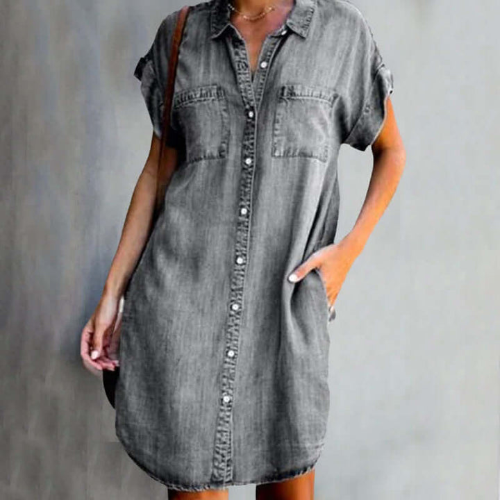 Celine™ - Denim Kleid