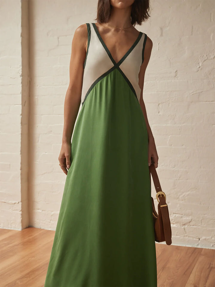 Isa™ - Kleid mit V-Ausschnitt
