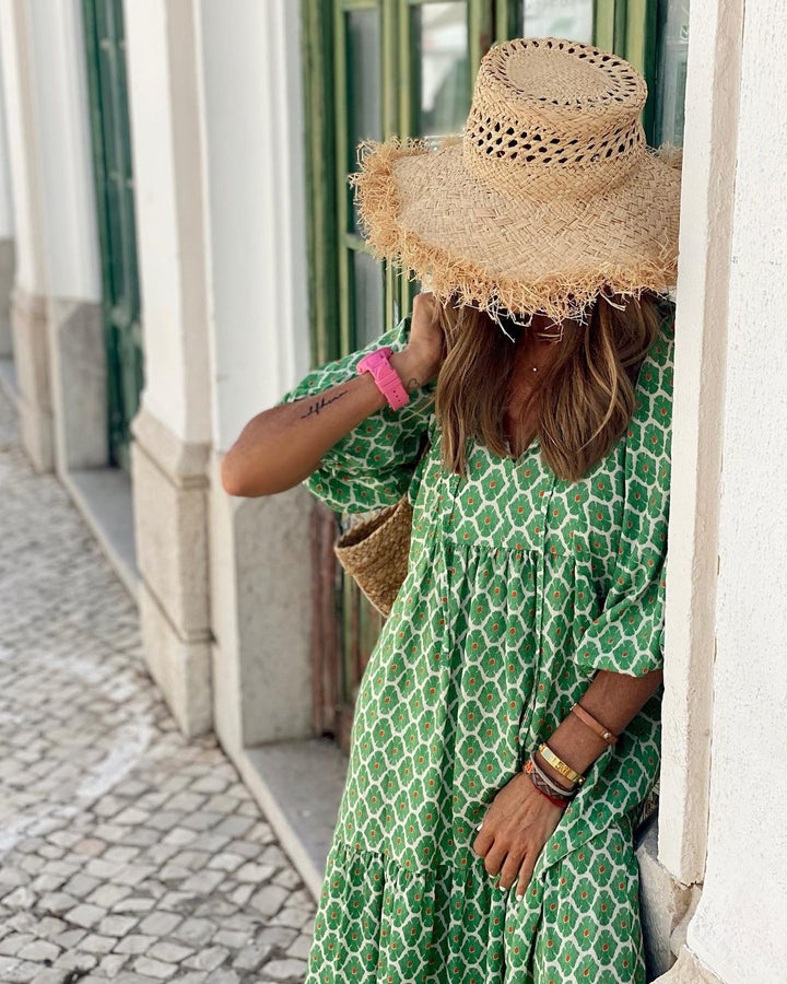 Emily™ - Langes Kleid im Bohemian-Stil: Außergewöhnlicher Komfort, großartiger Stil