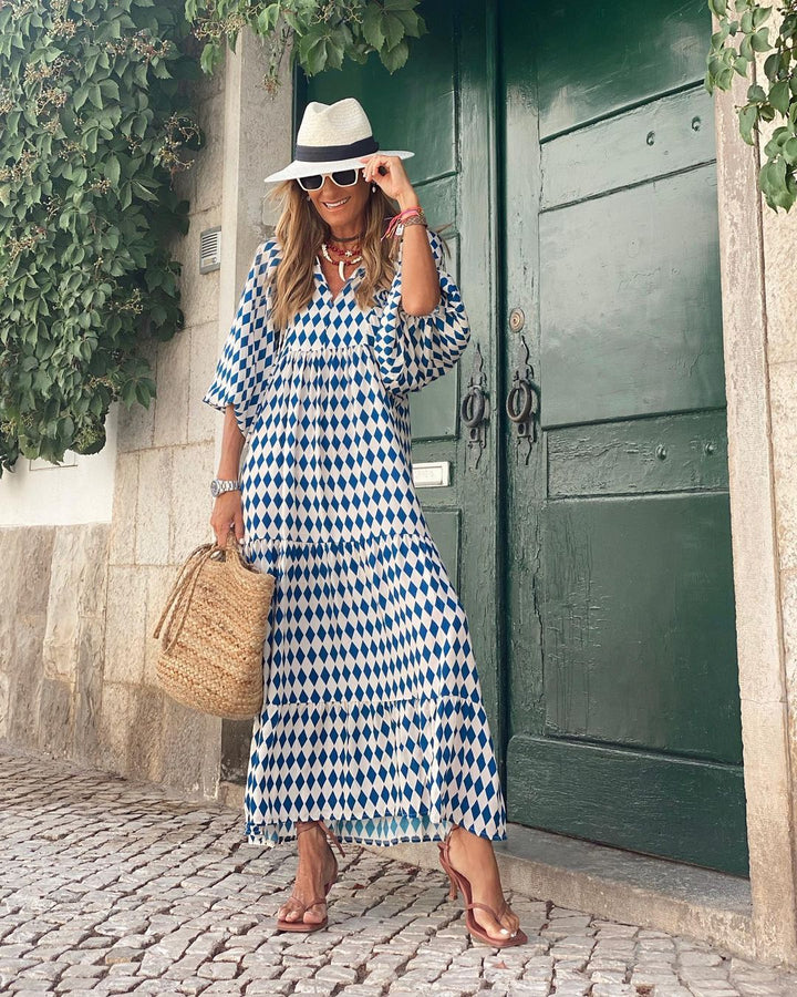 Emily™ - Langes Kleid im Bohemian-Stil: Außergewöhnlicher Komfort, großartiger Stil