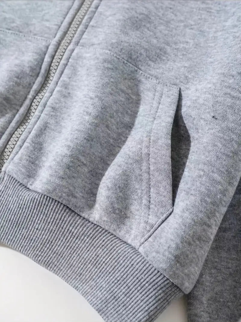 Ursula™ - Gekürzter Hoodie mit Reißverschluss