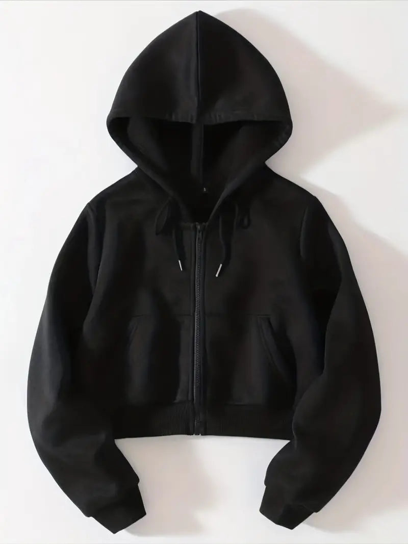 Ursula™ - Gekürzter Hoodie mit Reißverschluss